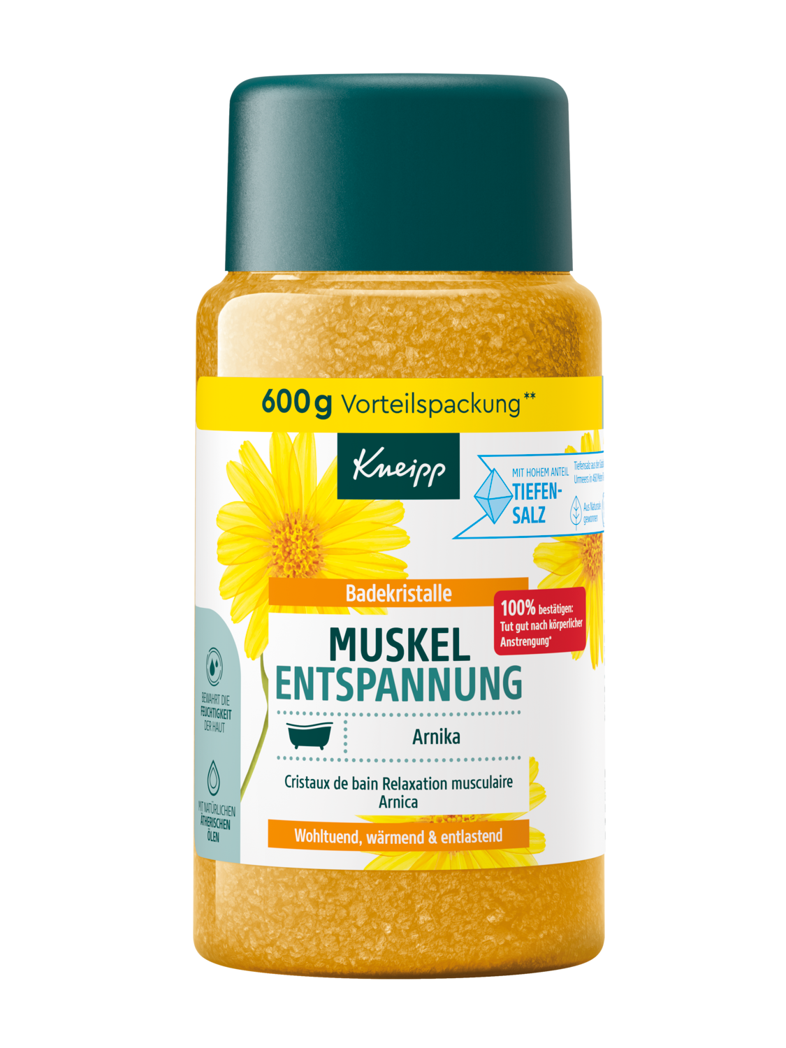 Badekristalle Muskel Entspannung