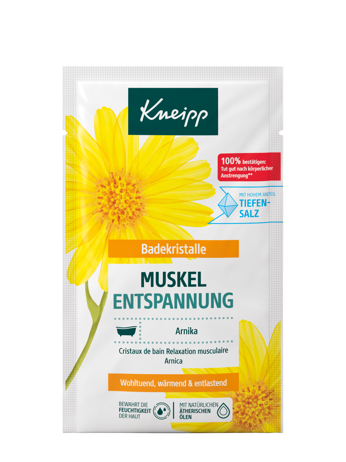 Badekristalle Muskel Entspannung