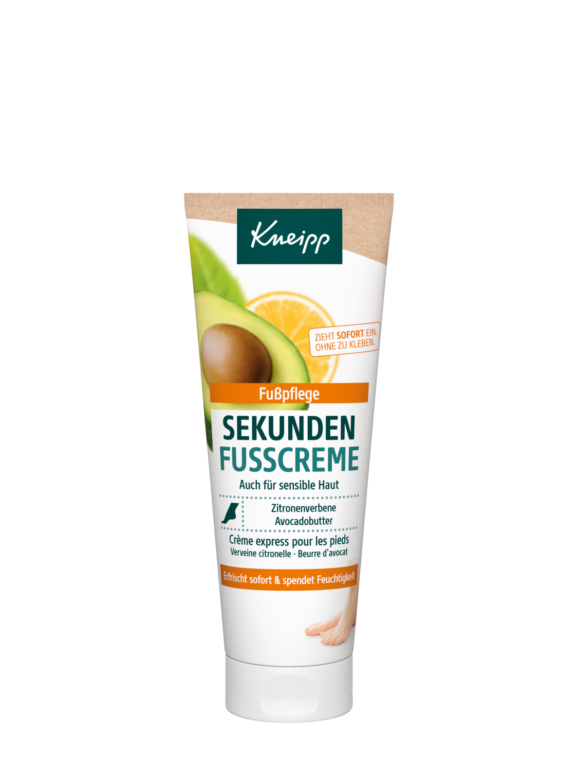 Sekunden Fußcreme