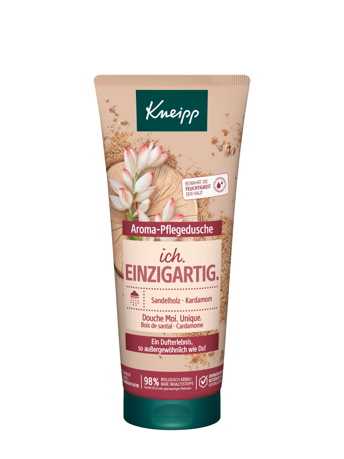 Aroma-Pflegedusche Ich. Einzigartig.