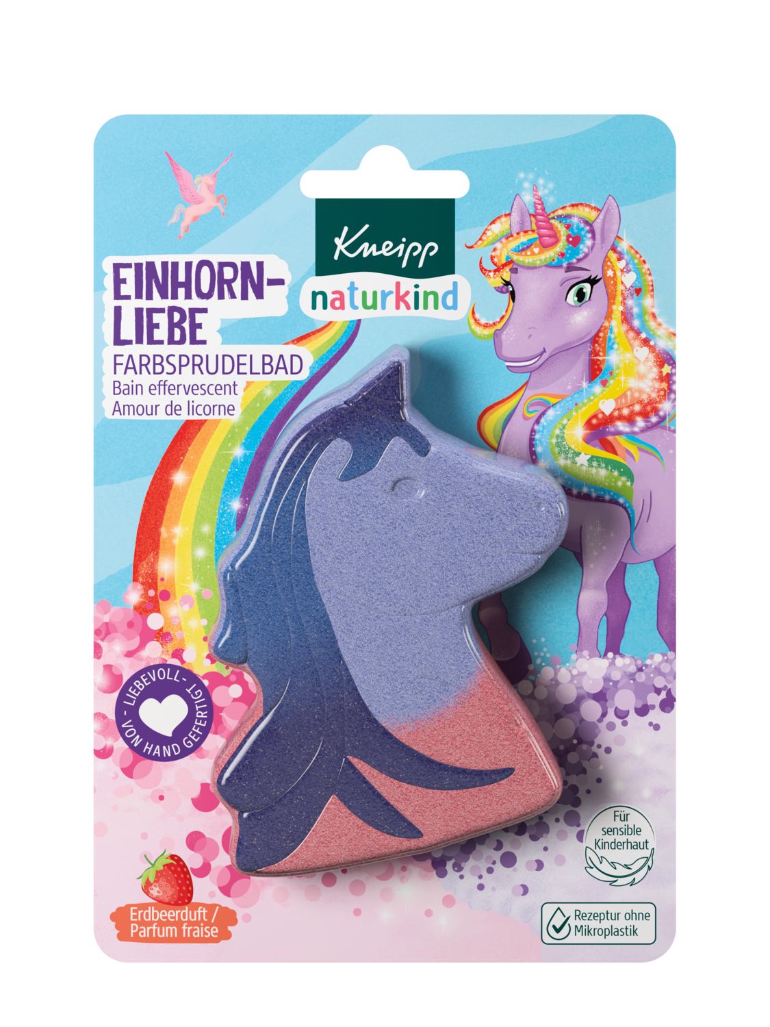 Naturkind Farbsprudelbad Einhornliebe
