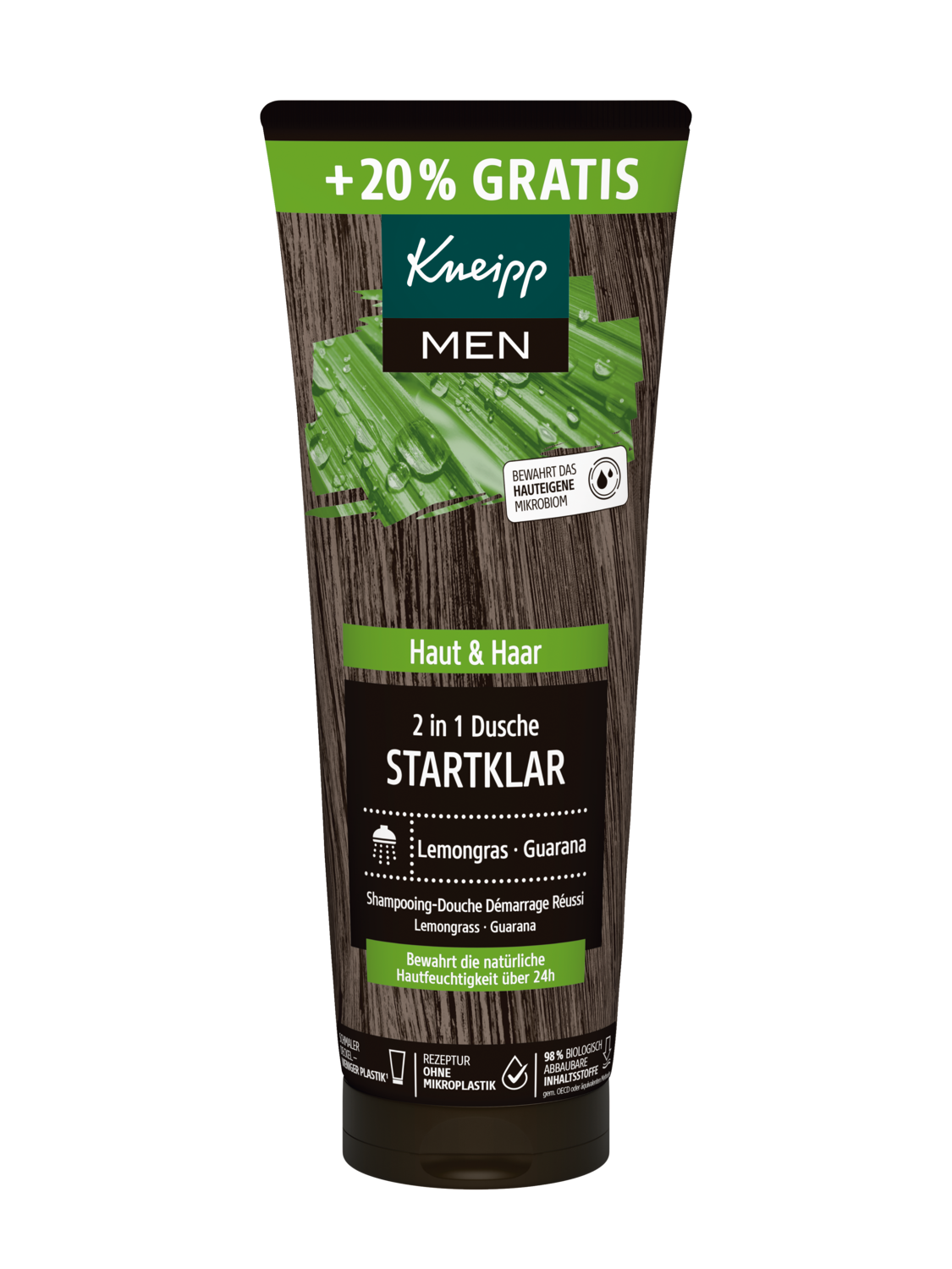 2in1 Dusche Startklar + 20% gratis
