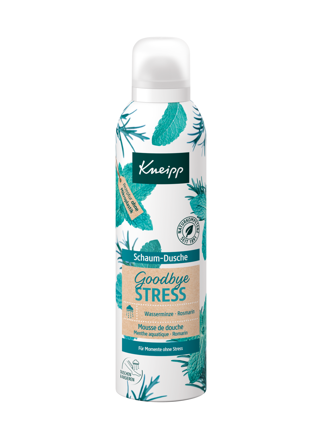 Schaumdusche Goodbye Stress