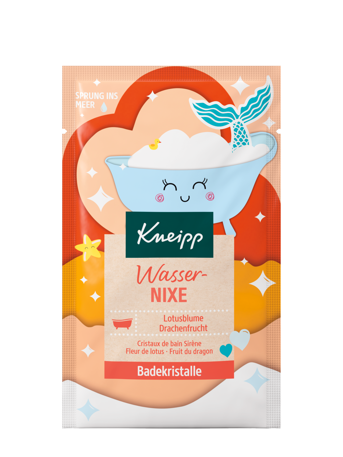 Badekristalle Wassernixe