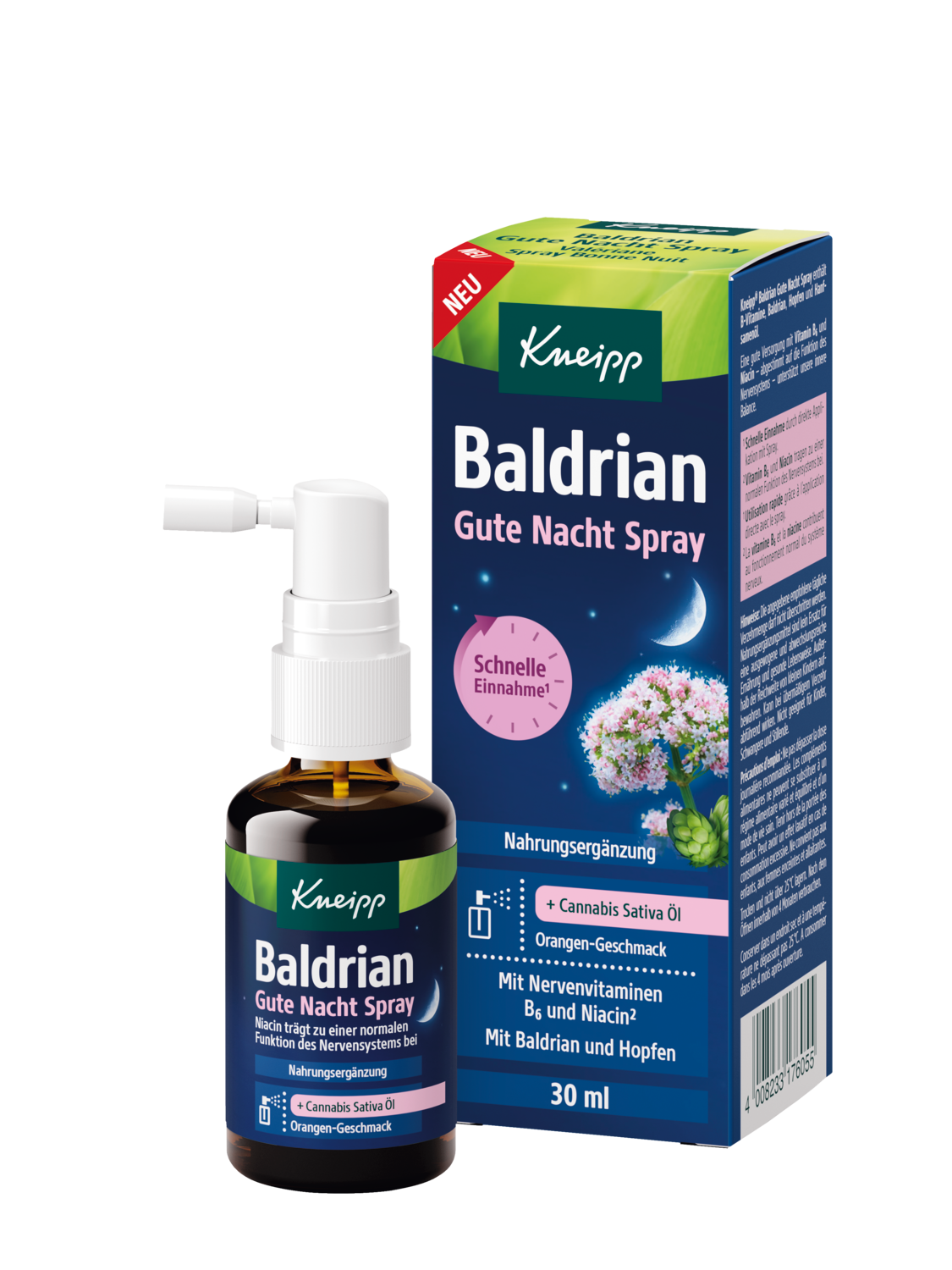 Baldrian Gute Nacht Spray