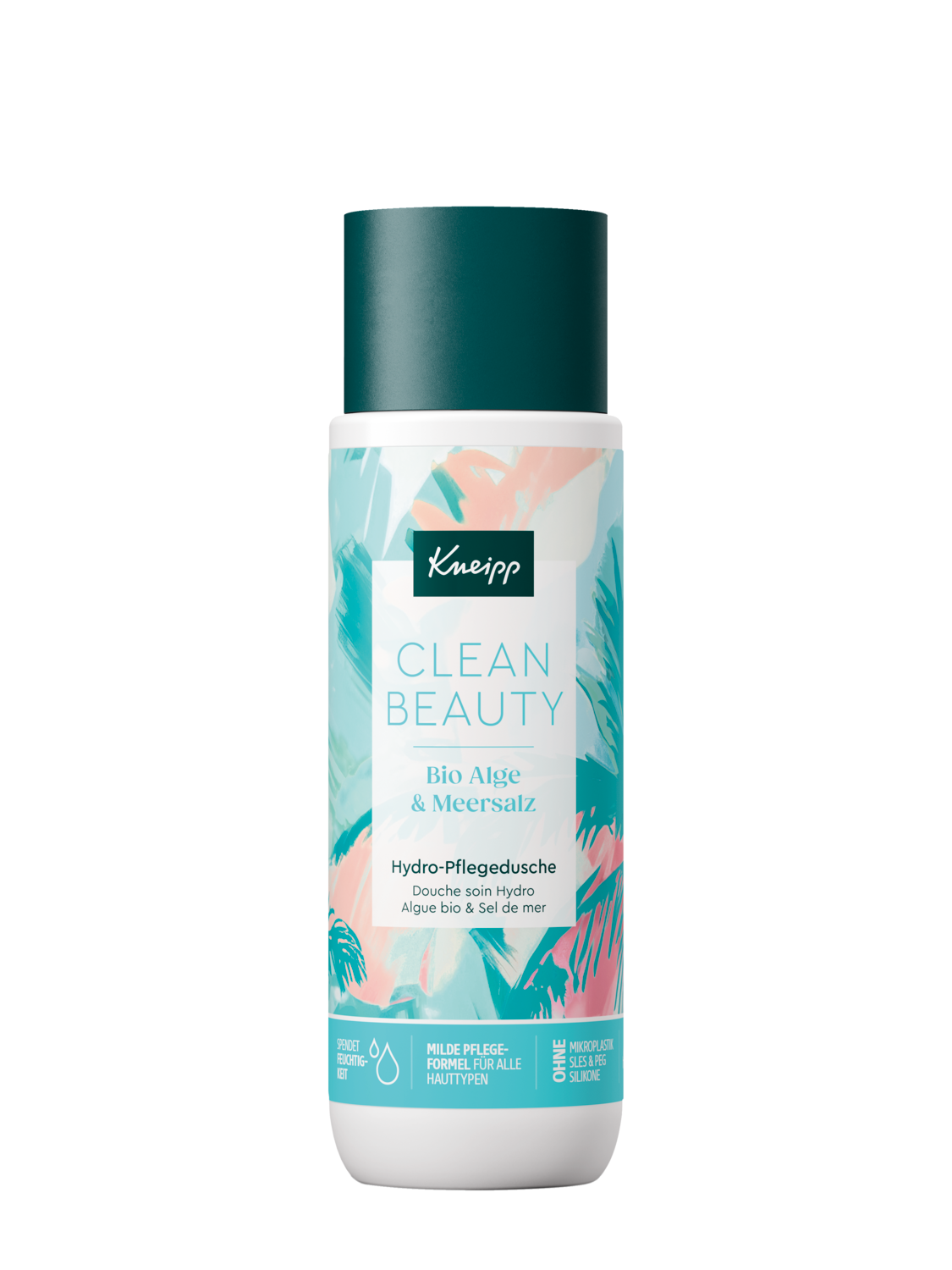 Clean Beauty Hydro Pflegedusche Bio Alge & Meersalz