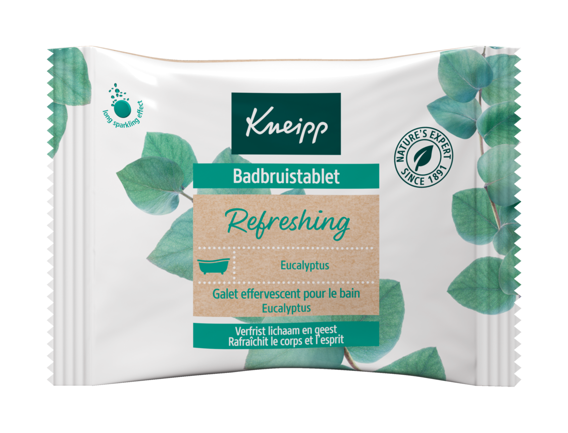 Kneipp badbruistablet Refreshing MintEucalyptus Kneipp