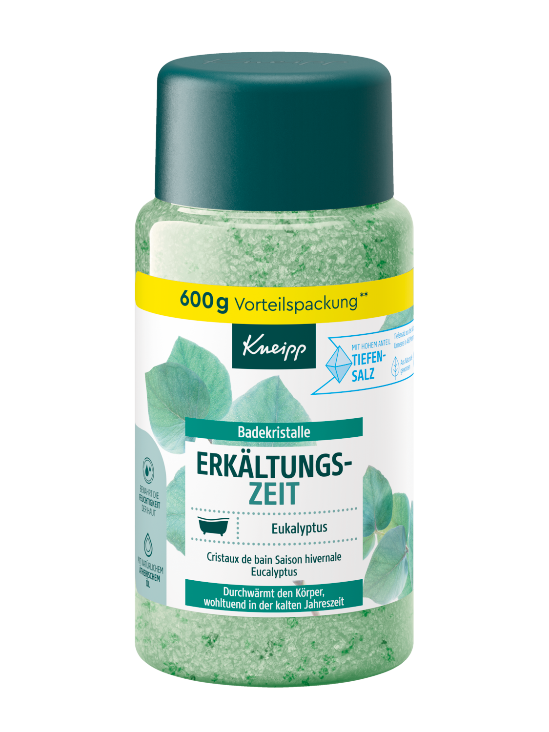Cristaux de bain Refreshing Eucalyptus - Kneipp