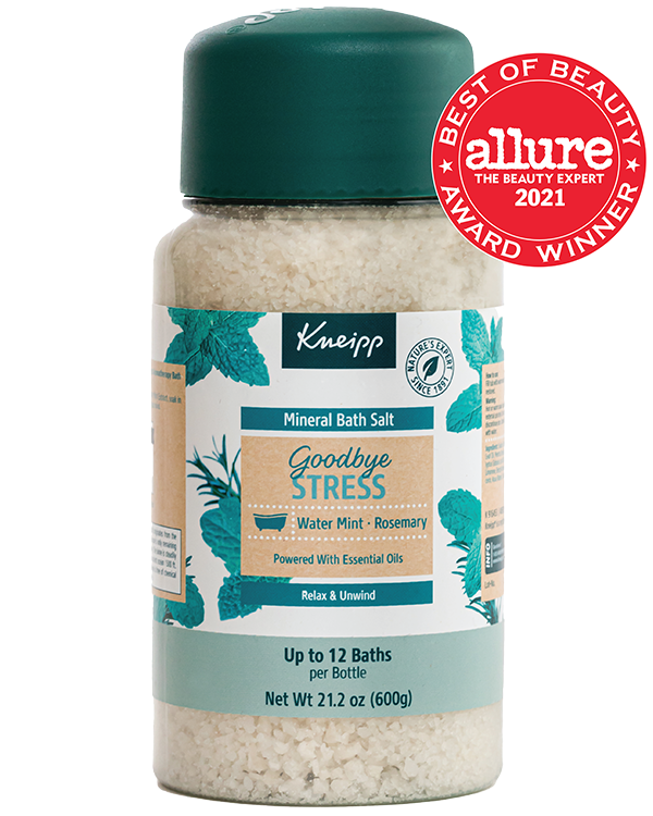 Goodbye Stress Rosemary & Water Mint Aromatherapy Mineral Bath Salt