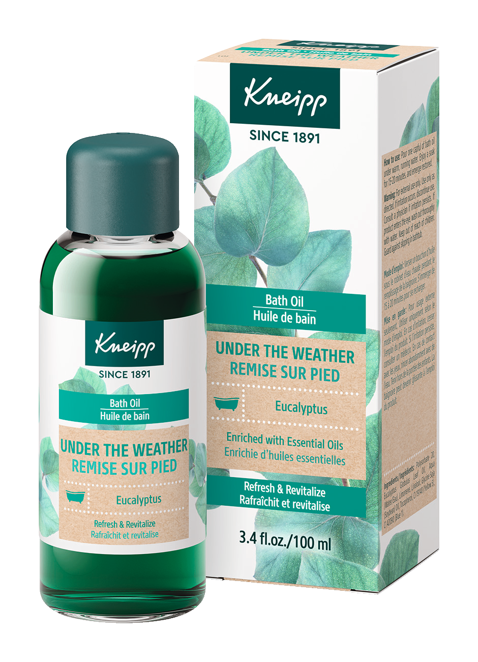 Eucalyptus Herbal Bath Oil For Cold Defense Kneipp