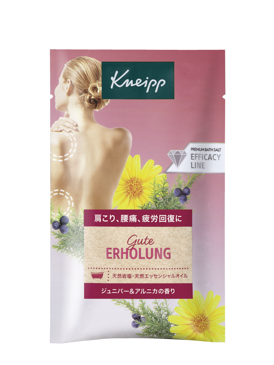 グーテエアホールング バスソルト ジュニパー&アルニカの香り 50g | Kneipp